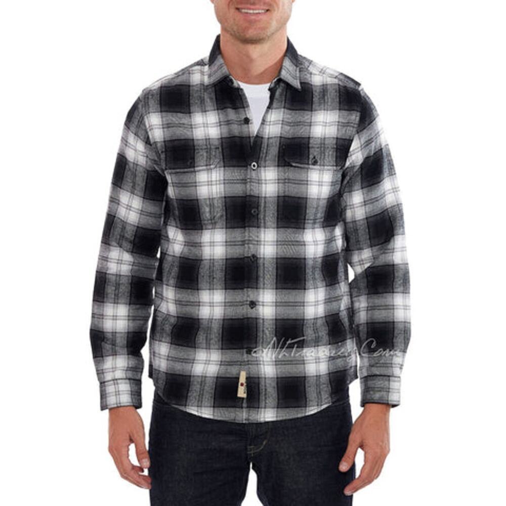 Woolrich Classic Fit Ultimate Flannel Premium Brushed Cotton button up XL plaid
